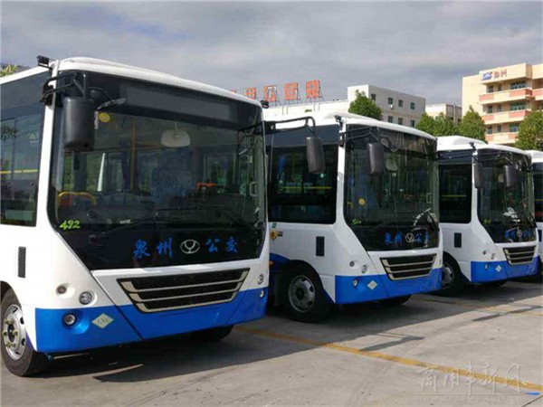 今年泉州新增百辆新能源公交车|新闻资讯 中国