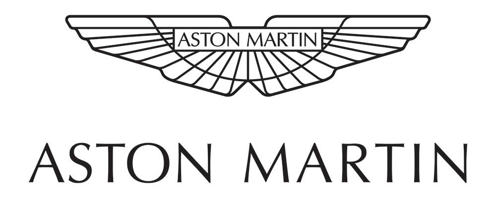 阿斯顿 · 马丁汽车标志为一只展翅飞翔的大鹏,分别注有阿斯顿
