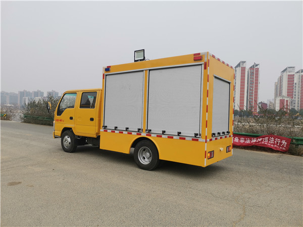 天龙600KW移动电源车_汽车防洪水的装备_东风应急电源车