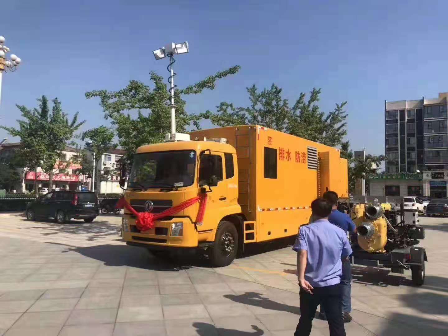 东风天锦救险车价格_大流量排水抢险车价格表-程力救险车厂家销售