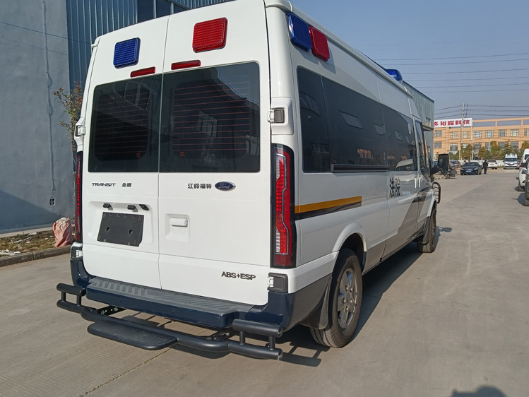 福特V348囚车 9-11座囚车 广西海南救护型囚车